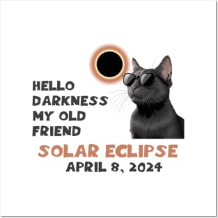 Solar eclipse April 8 2024 Posters and Art